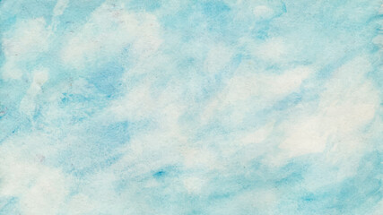 Obraz premium Abstract blue colors watercolor background