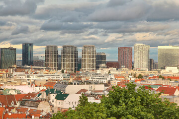 Fototapeta premium Great view of Bratislava city center
