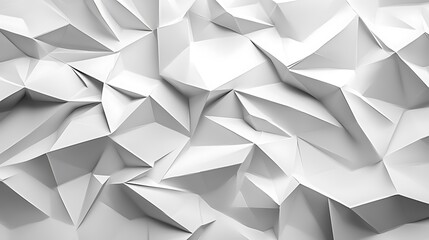 Unique origami-inspired pattern with intricate folds and textures displayed in a minimalist design, ideal for modern decor