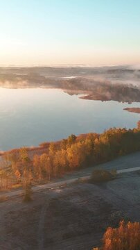 Untitled Sivers lake (sunrise time), Aulejas parish. Latgale. (Latvia)
