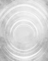 Obraz premium White background with white circle rings in faded distressed vintage grunge texture design