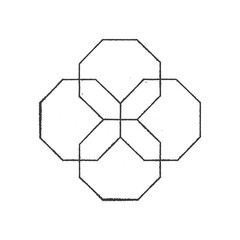 Fototapeta premium Abstract geometric composition