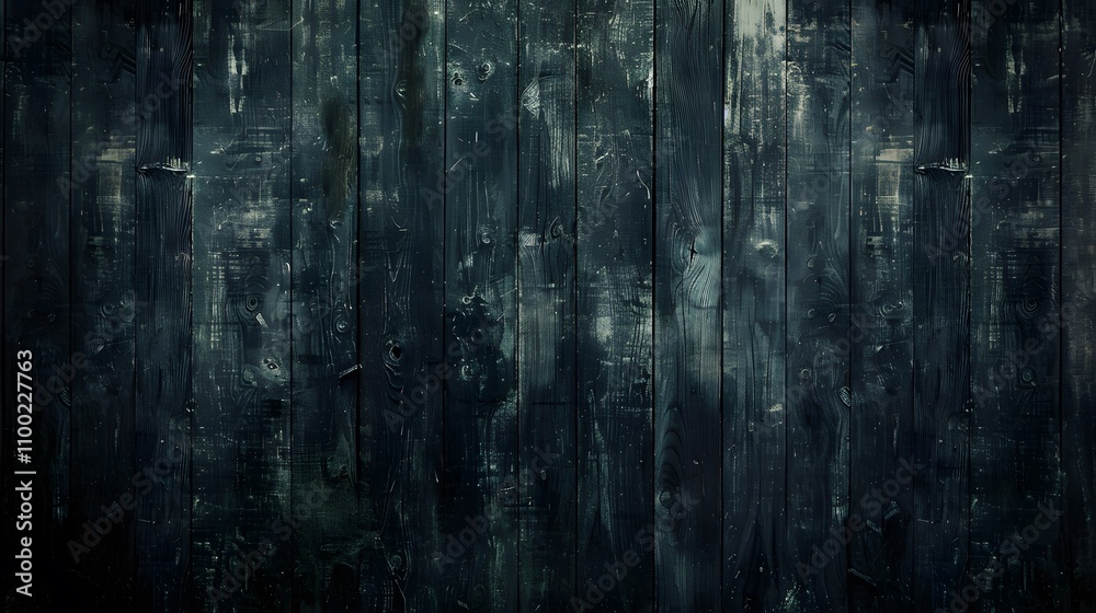 Poster dark and weathered wooden planks with textured surface, natural aesthetic for background use, ideal 