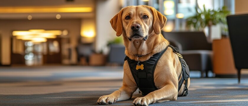 The role of assistance animals in creating an inclusive workplace environment.