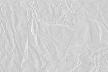 Obraz premium White Crumpled Paper Texture Background: Abstract Recycle, Old Paper Surface, Craft Paper, Grey Vintage Page, Grunge Vignette, Creased and Wrinkled Designs 