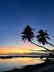 Obraz premium sunset on the beach