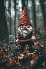 Cute gnome for holiday decoration