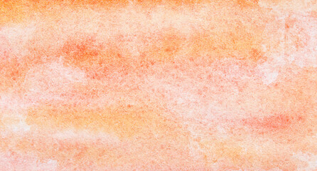 Fototapeta premium Warm orange texture abstract watercolor background for artistic design and creative inspiration.