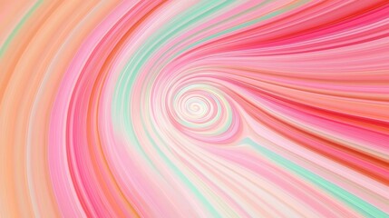 Fototapeta premium Dynamic swirling patterns abstract art digital creation vivid colors aesthetic viewpoint modern design concept