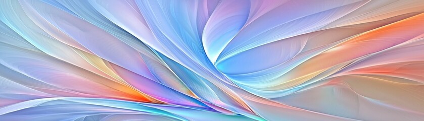 Dynamic abstract swirls digital canvas graphic art vibrant colors close-up view modern design concepts