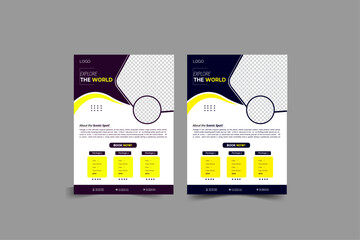 modern business flyer template, abstract business flyer and creative design,and modern design, 
perfect for creative professional business,market.  
