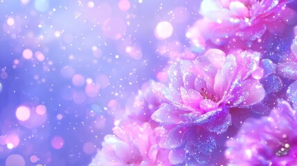 Fototapeta premium Vibrant floral blooms nature image colorful environment close-up view beauty and tranquility
