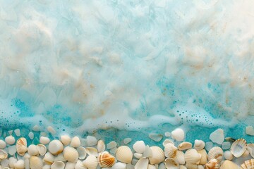 Turquoise waters and golden sandy shores in a tropical beach setting perfect for relaxation  .