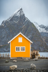 house in the mountains