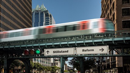 Signposts the direct way to reform versus stagnation