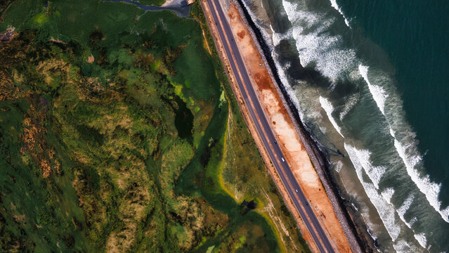 Sakumono Ramsar site and the Sea