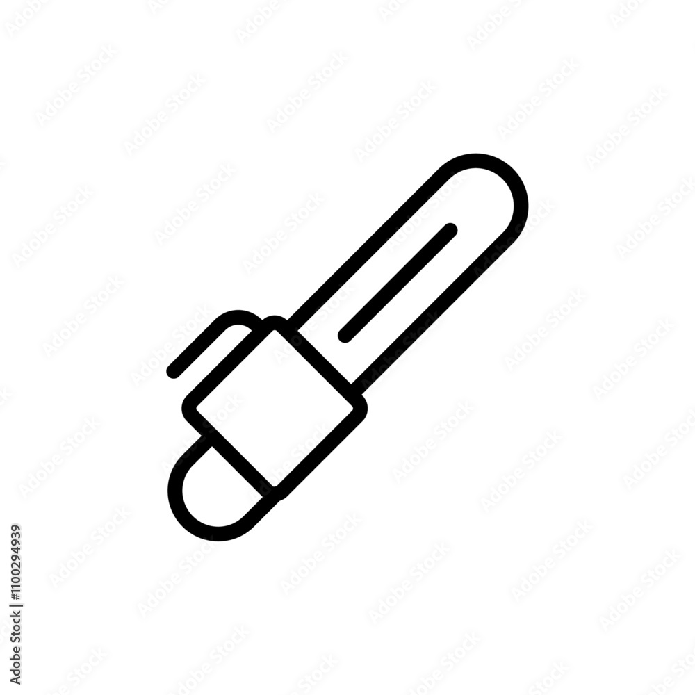 Poster Chainsaw icon Outline vector for web ui