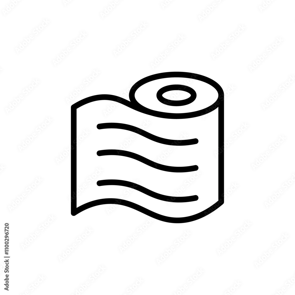 Aufkleber Elastic bandage icon Outline vector for web ui