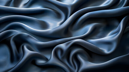 Obraz premium Blue Abstract Fabric Background