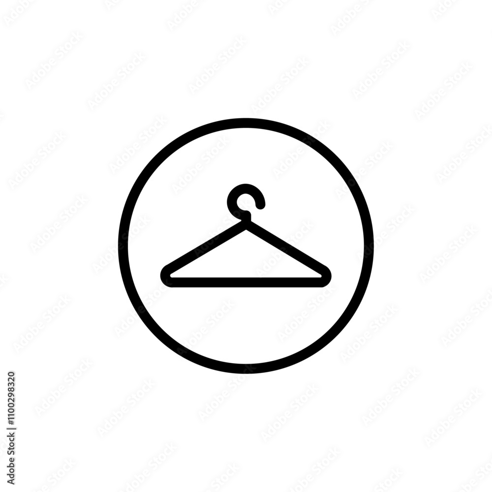 Poster hanger icon Outline vector for web ui