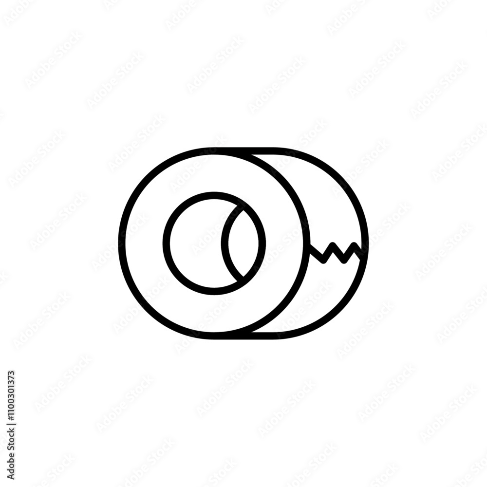 Poster scotch icon Outline vector for web ui