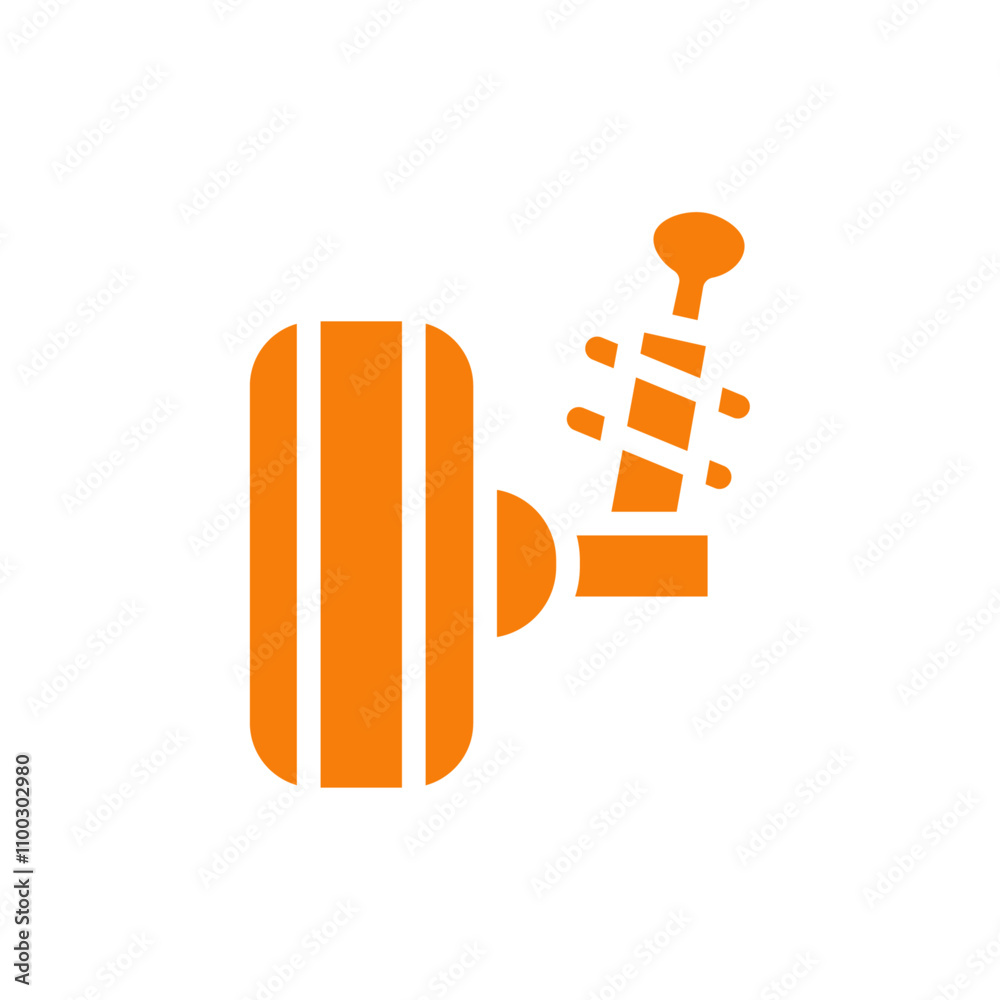 Aufkleber wheel alignment icon Outline vector for web ui