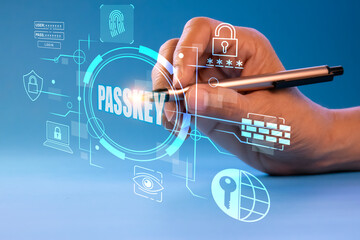 The idea of ​​using Passkey instead of a code set for maximum security Biometric Lock