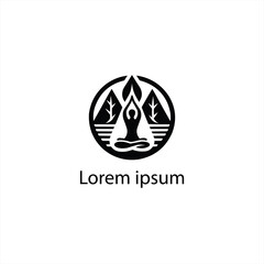 A Yoga Logo Design
