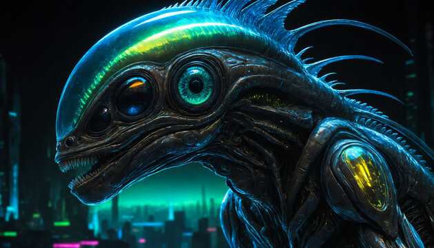 Alien Menace: A Lethal Being from Another World. 