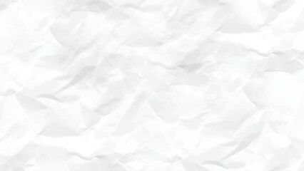 Obraz premium Crumpled white paper. abstract White Paper Texture background.