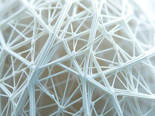 Macro photography showcasing 3D-printed line artistry.