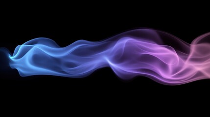 Fototapeta premium Electric smoke swirl design background for digital and print projects
