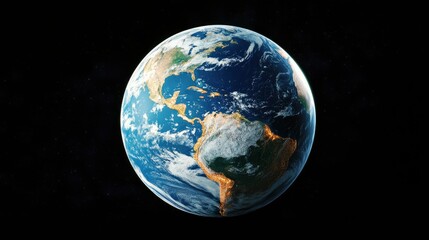 Obraz premium Earth insights digital gigapixel visualization