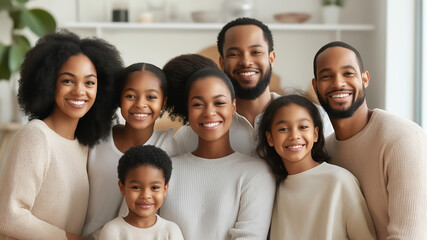 Obraz premium Family bonding moment cozy home, warm environment joyful perspective celebrating togetherness, heartwarming moment showcasing love and connection.
