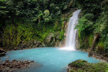 Blue falls, Costa Rica