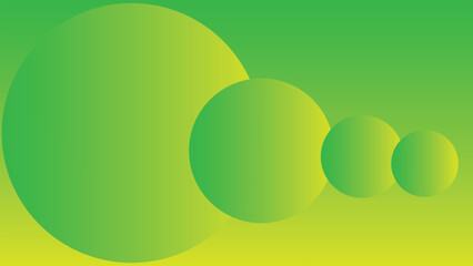 green and yellow circle background pattern wallpaper