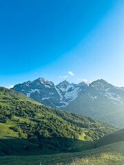 Fototapeta premium landscape in the mountains