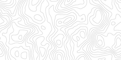Abstract white background topography map. Topography map background geographic seamless pattern. topography map contour map background design.modern design with white background 