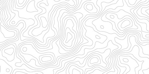Abstract white background topography map. Topography map background geographic seamless pattern. topography map contour map background design.modern design with white background 