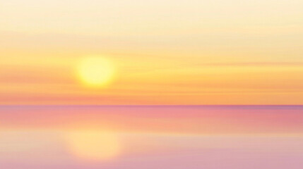 Fototapeta premium Background, wallpaper. Minimalist sunset.