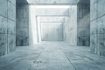 Obraz premium Empty white concrete texture background abstract backgrounds background design