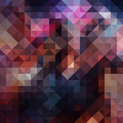 Obraz premium Colorful polygonal abstract background. Low poly effect. Polygon backdrop.