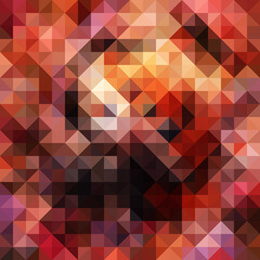 Fototapeta premium Colorful polygonal abstract background. Low poly effect. Polygon backdrop.