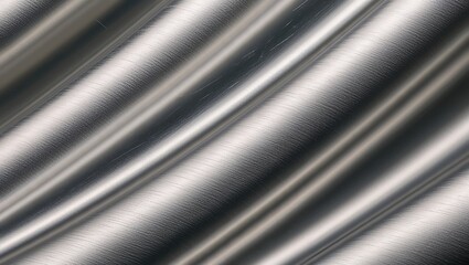 Fototapeta premium Brushed Metal Texture Background Silver Steel Surface