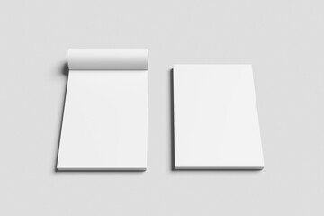 Naklejka premium Notepad Mockup