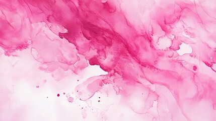 Fototapeta premium A beautiful abstract watercolor painting in shades of pink, showcasing soft, flowing textures and delicate hues.