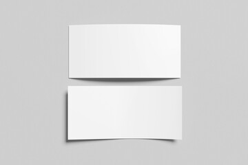 Fototapeta premium Dl Flayer Mockup