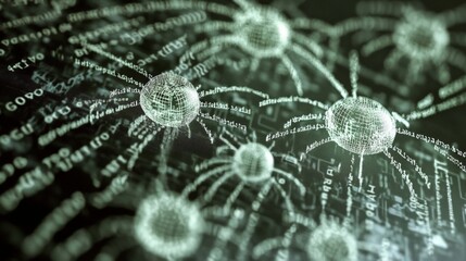 Concept of antivirus software protection, search and removal of malware from a computer or network.