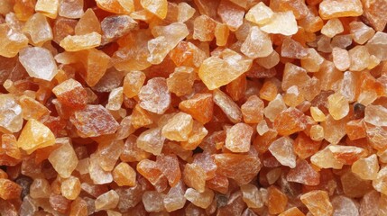 Orange Crystals - Natural Decorative Pieces