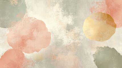 Fototapeta premium Muted wallpaper with explosions and glowing textures on a gray-to-olive gradient